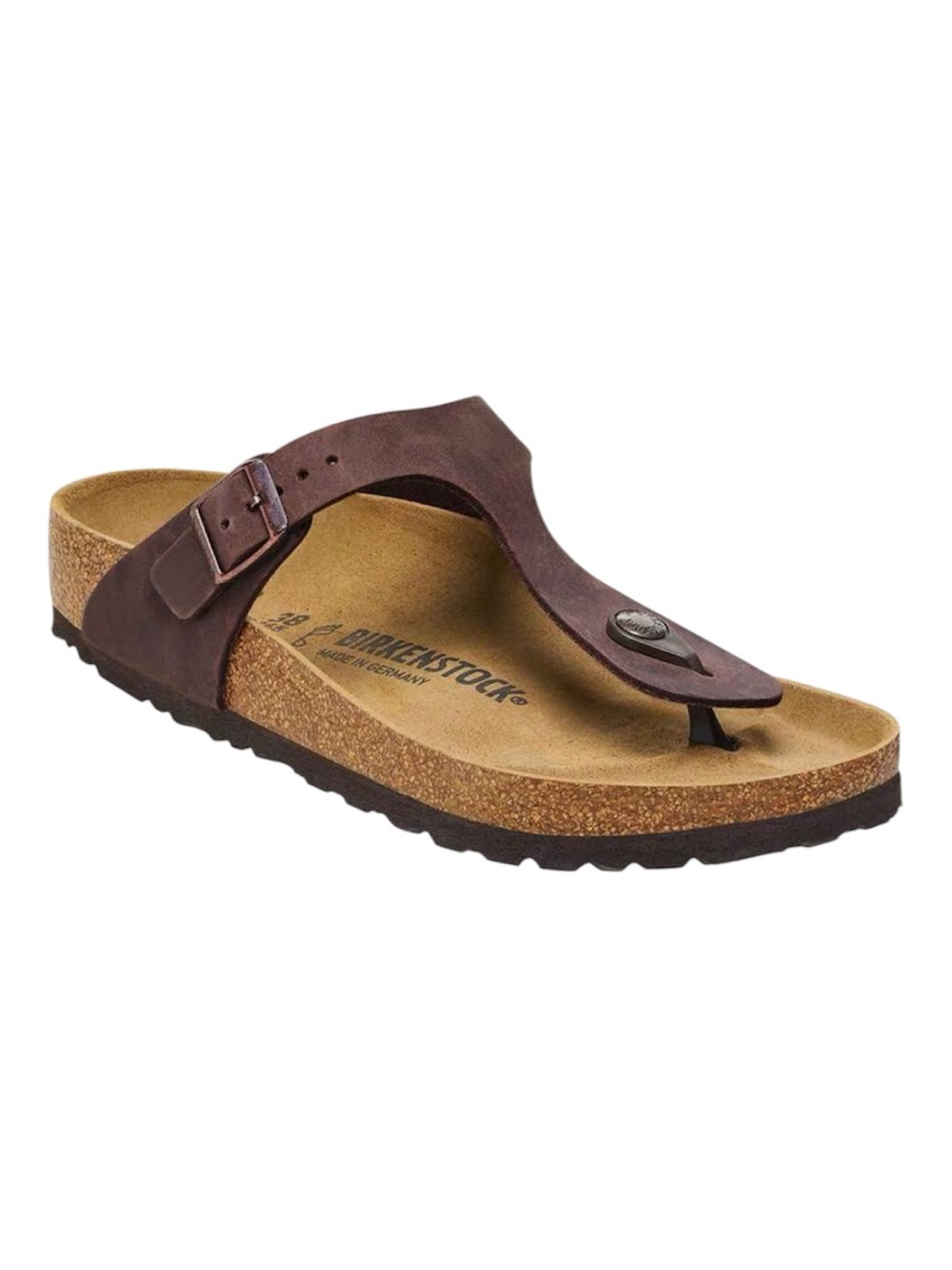 Birkenstock Gizeh Oiled Leather Habana Womens Size 37 (6-6.5)